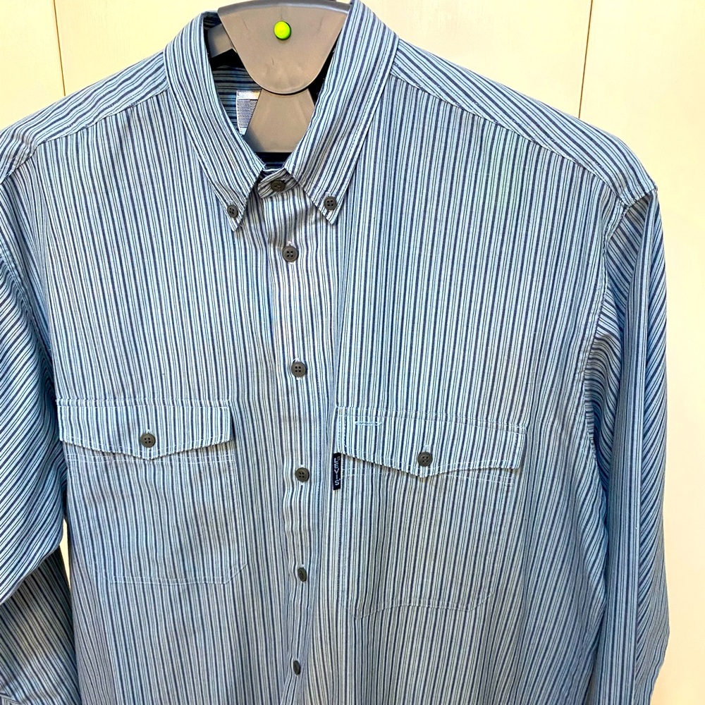 Vintage Levi’s Silver Label Button Down Long Sleeve Shirt Men’s Size Large